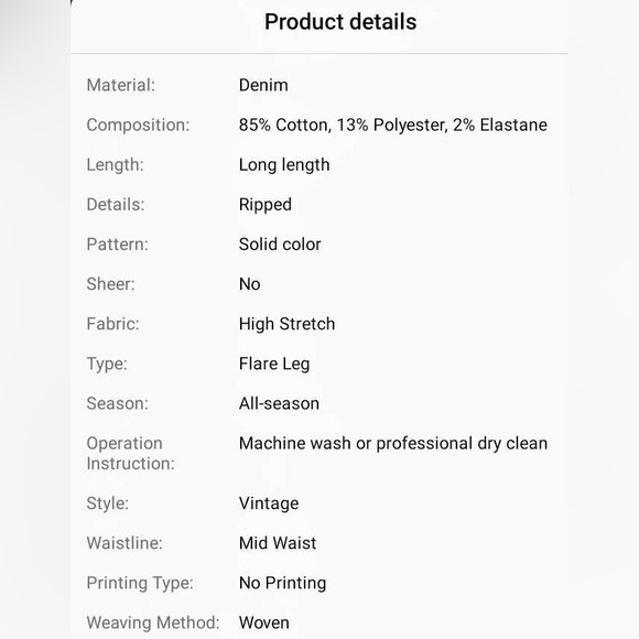 Precious Ripped Jeans 👖💙 - Picture 8 of 8